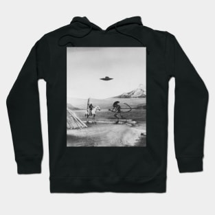 Indian Xenomorph "The Standoff" Art by Cult Class Hoodie